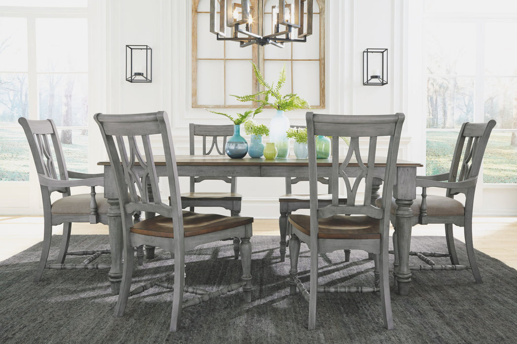 Plymouth - Rectangular Dining Table - Gray