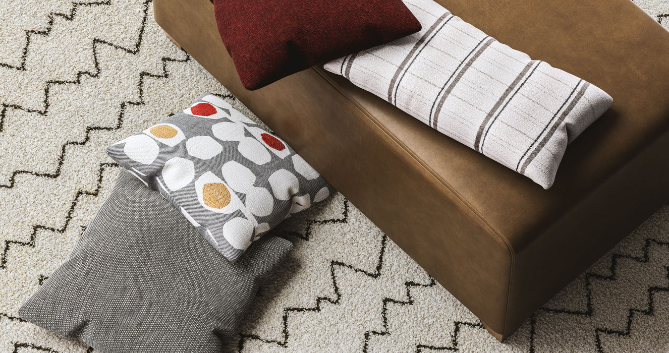 Cascade - Fabric Rectangular Cocktail Ottoman