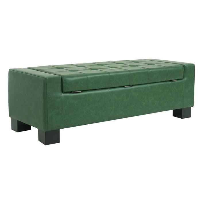 Tufted Storage Ottoman Bench