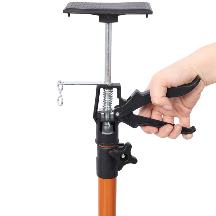 Adjustable Support Pole System For Drywalls And Cabinets With Carry Bag