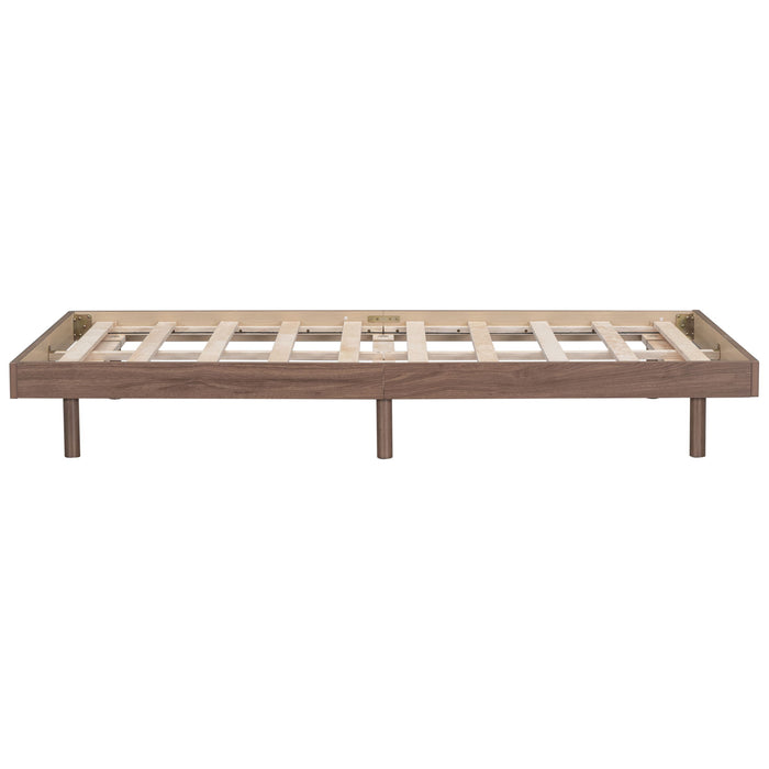 Modern Floating Platform Bed Frame