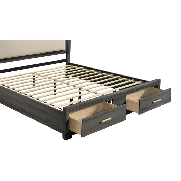 Colorado - Bed With Upholstered LED Headboard