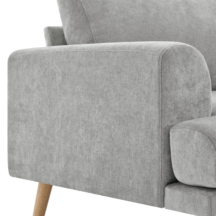 3 Seater Sofa For Living Room - Gray