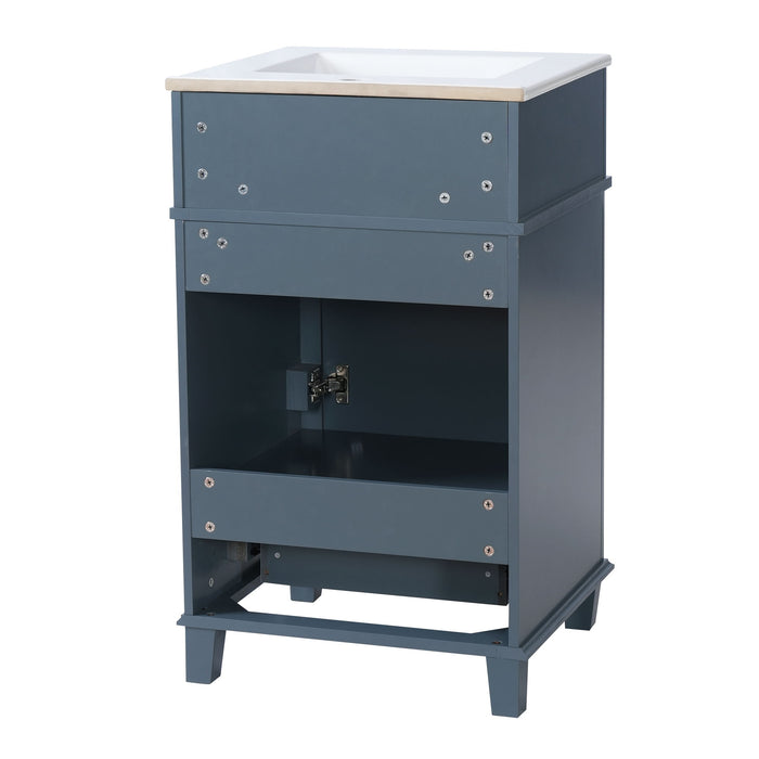 Bathroom Vanity With Sink, Drawer & Soft Closing Door