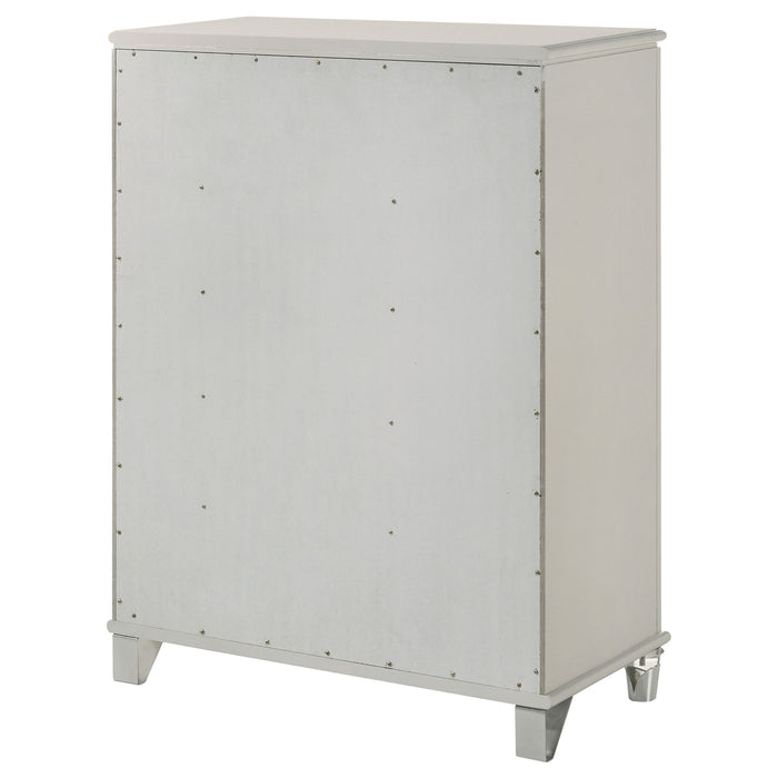 Gwendolyn - 5 Drawer Bedroom Chest Of Drawers - White