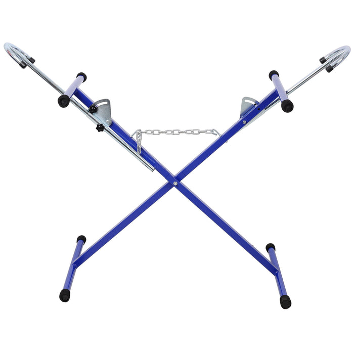 Folding Bumper Stand Lightweight Panel Stand - Blue
