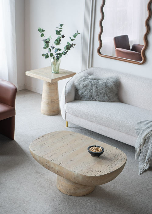 Organic Design Oval Coffee Table