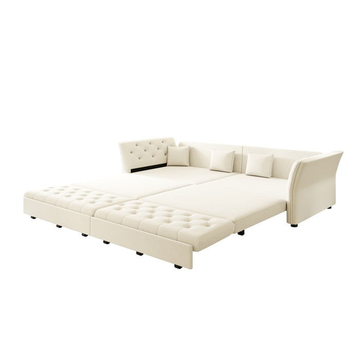 Oversize Pull Out Sofa Bed For Living Room