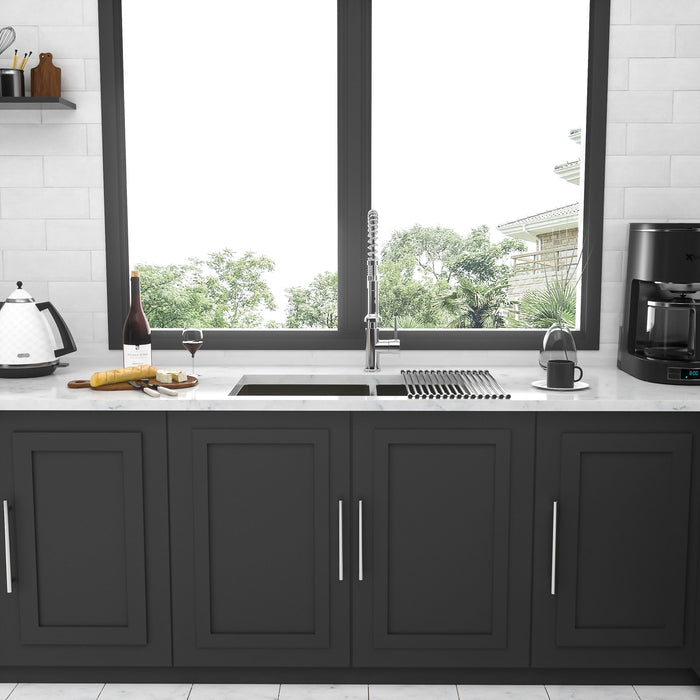 Modern Double Bowl Undermount Kitchen Sink 50 / 50 Design Stainless Steel