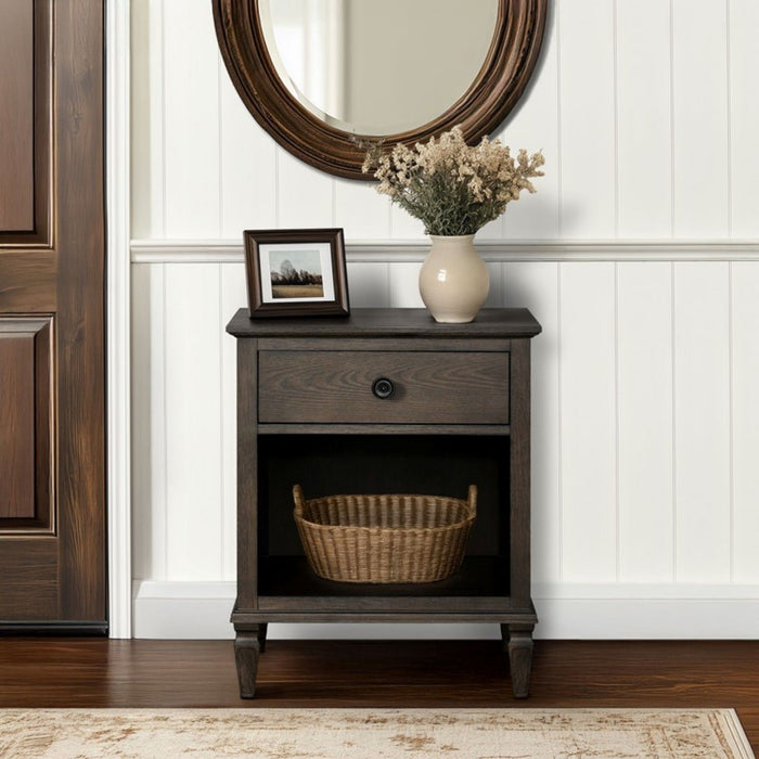 Victoria - Nightstand With Open Storage