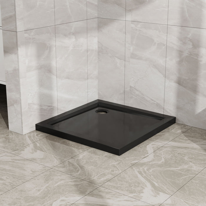 In Corner Drain Shower Base