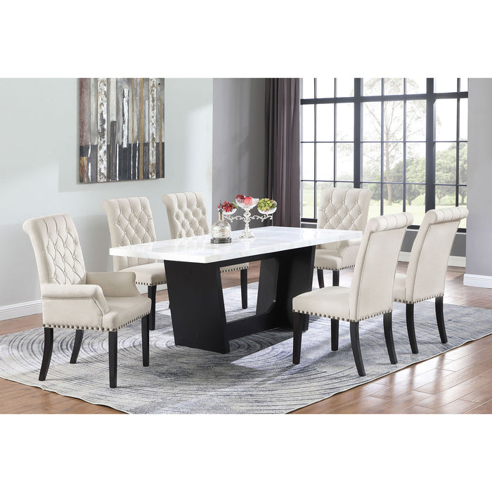 Tufted Side Chairs (Set of 2) - Gray