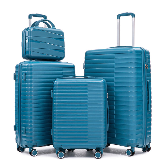 4 Piece Luggage Set, Combination Lock