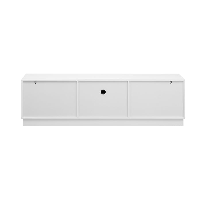 Modern Minimalist TV Stand, Entertainment Center Media Console Cabinet With Adjustable Shelves For Living Room