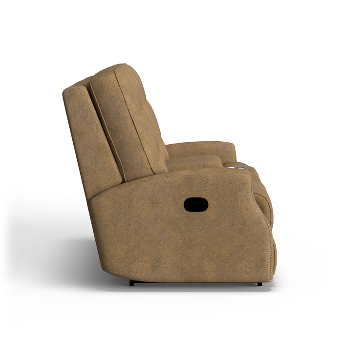 Devon - Reclining Loveseat, Nailhead Trim