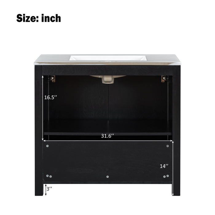 Bathroom Vanity Organizer With Sink, Combo Cabinet Set, Bathroom Storage Cabinet