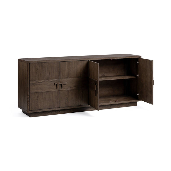 Oakridge - 4 Door Cabinet - Havana Brown