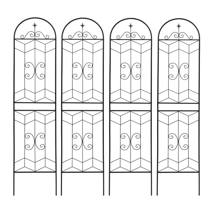 Garden Trellis, Rustproof Support For Climbing Plants