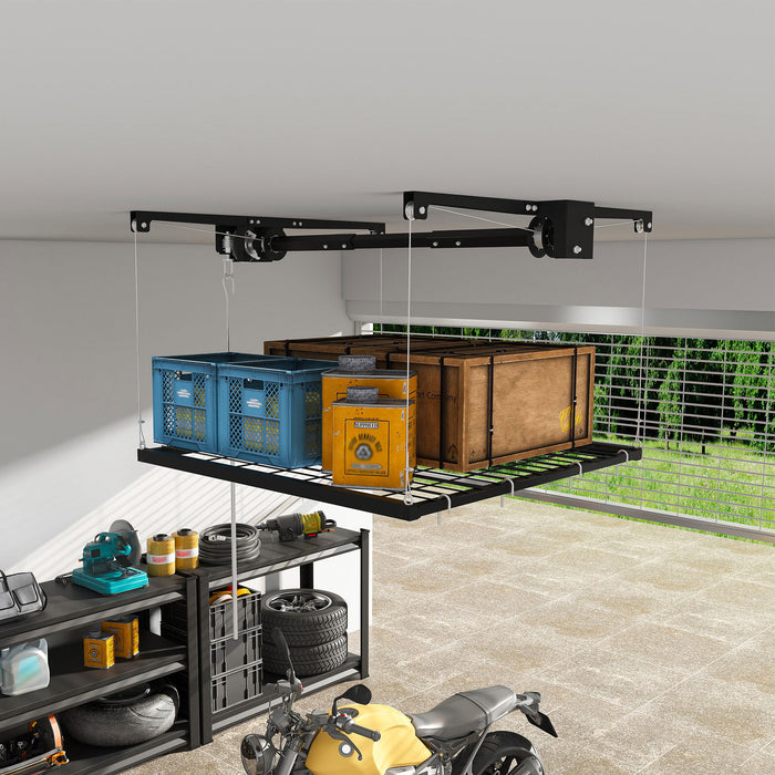 Overhead Garage Storage Rack