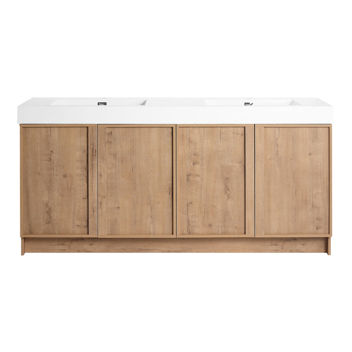 Freestanding Bathroom Vanity With Sink, Soft Close Doors