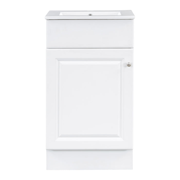 Bathroom Vanity With Sink, Cabinet With Adjustable Shelf