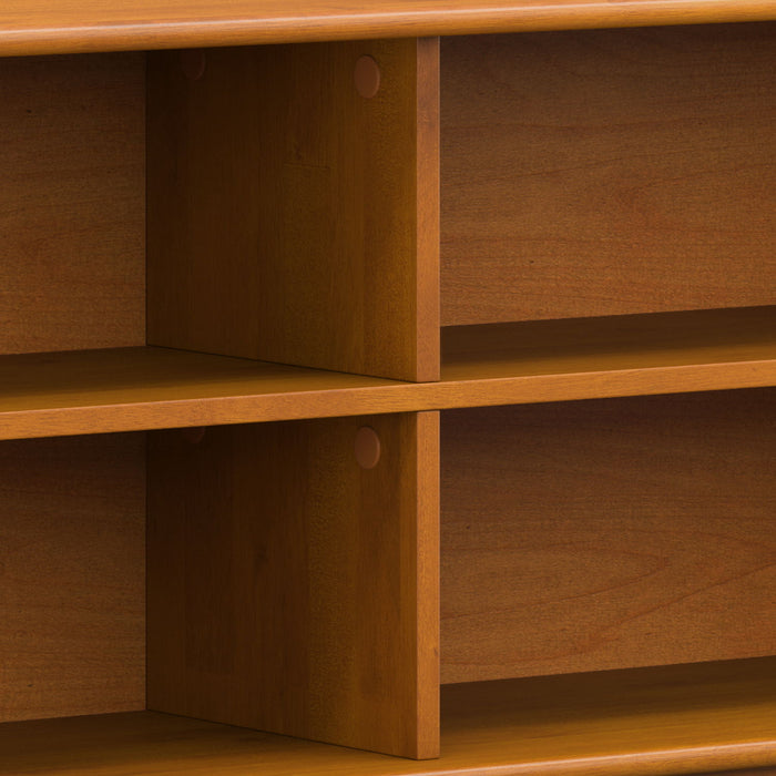 Draper - Handcrafted Low Bookcase