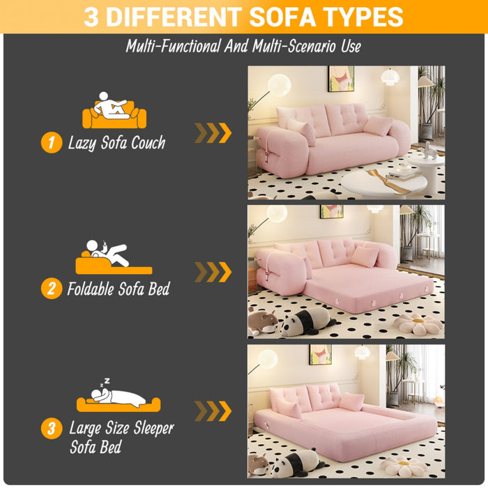 Human Dog Bed, Multi Functional Foldable Sofa Bed, 3 In 1