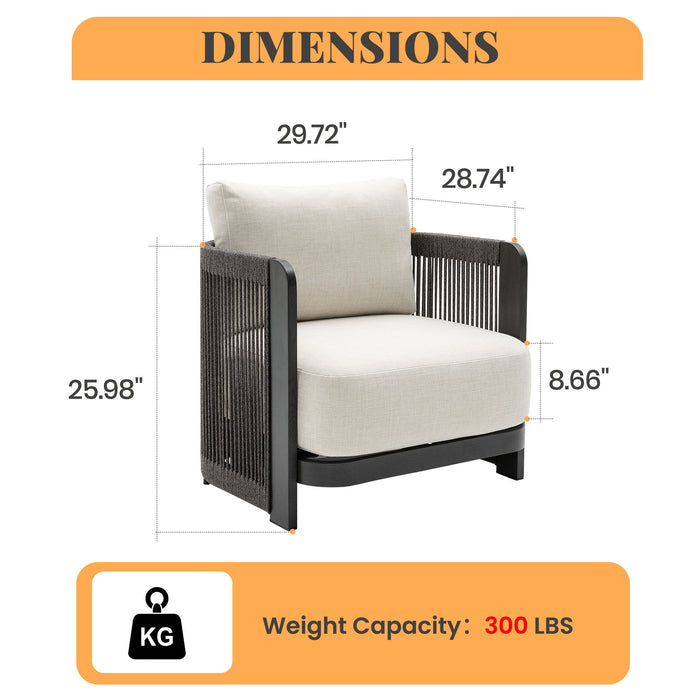 Outdoor Armchair For Garden