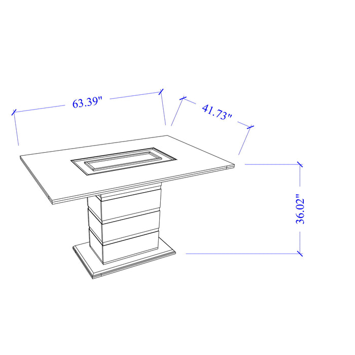 Ariya - Bar Table - Black