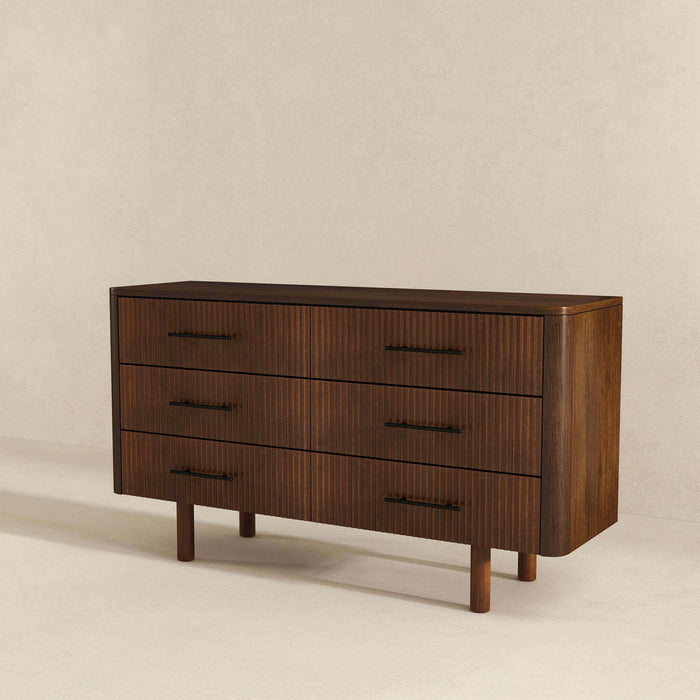 Logan - Dresser With 6 Drawers - Brown