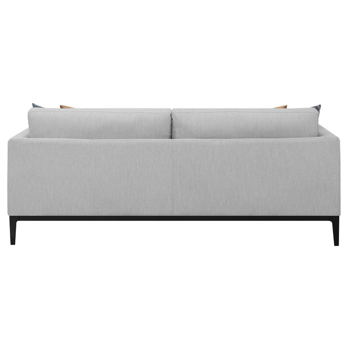 Montauk - Upholstered Sofa With Reversible Cushions - Light Gray