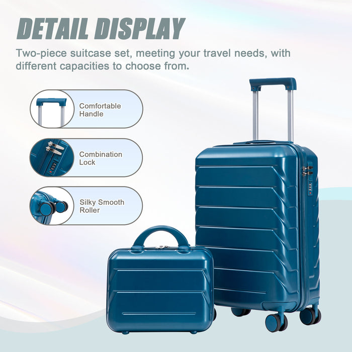 Spinner Luggage Set & Combination Lock