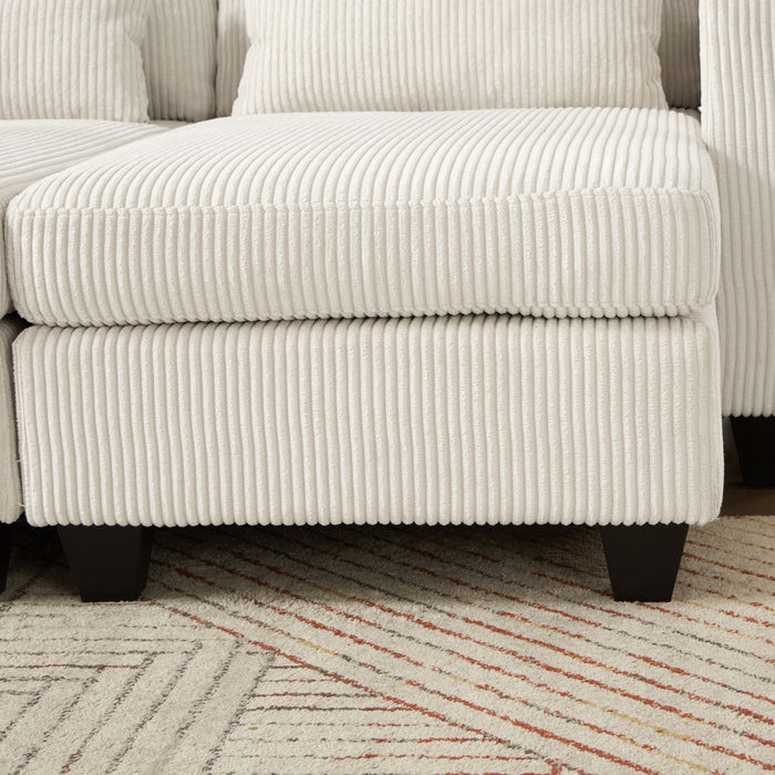 Convertible Chaise Lounge Sofa Chair With USB Ports, Cup Holders, Phone Holder And Storage