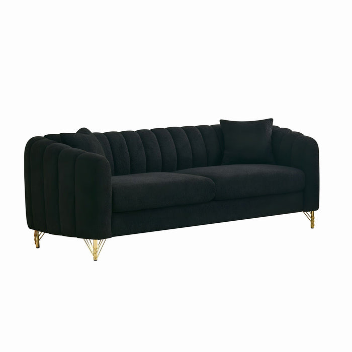 Tufted Oversized Sofa For Living Spaces