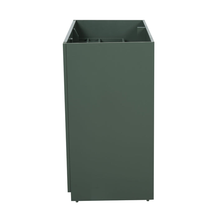 Retro Style Bathroom Vanity, 3 Drawers & Soft Closing Doors