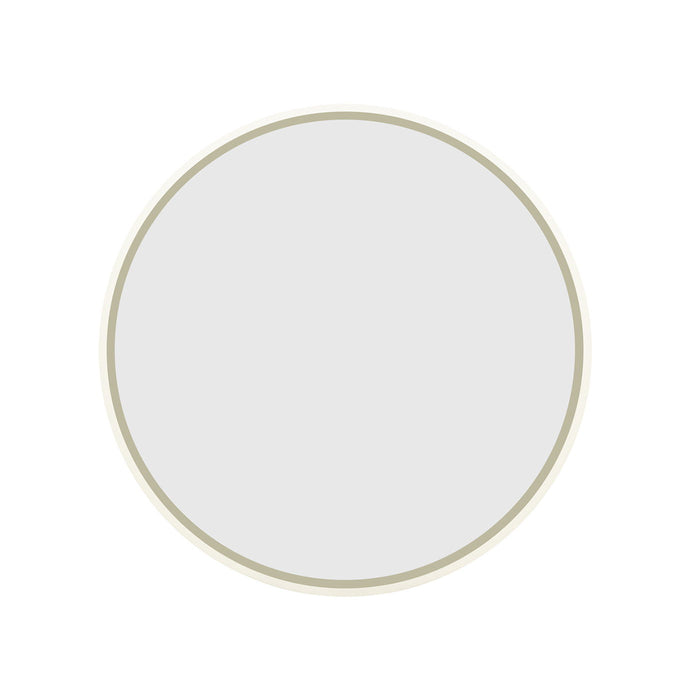 Facino - Round Storage Coffee Table - White Birch