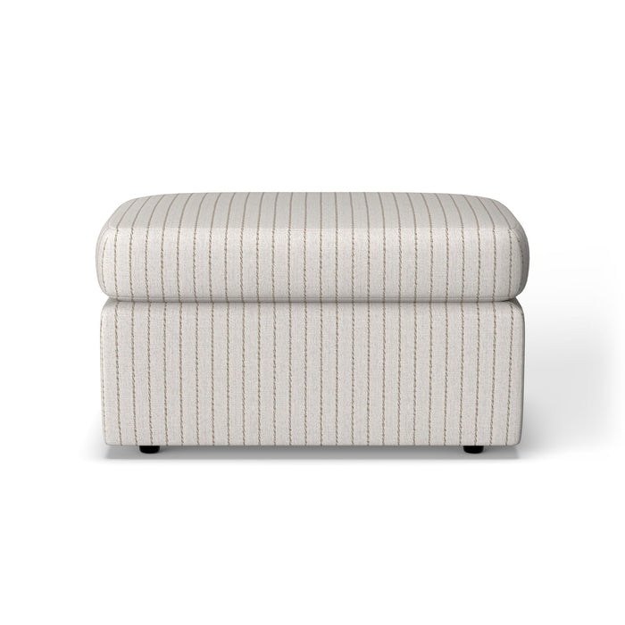 Sky - Fabric Ottoman