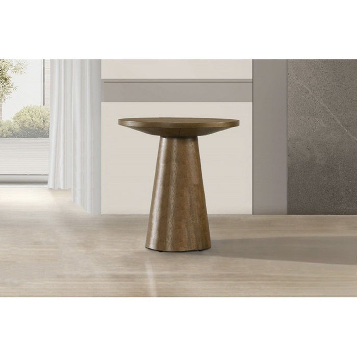 Round Console Table With Pedestal Base