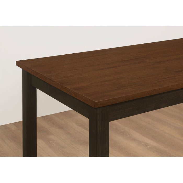 Robbie - 4 Piece Counter Height Dining Set - Dark Brown