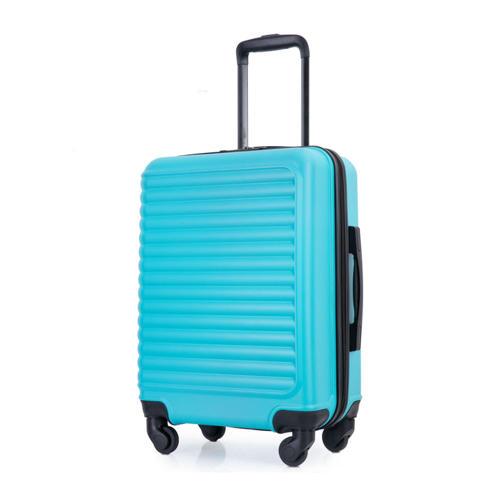 20" Carry On Luggage Lightweight Suitcase, Spinner Wheels