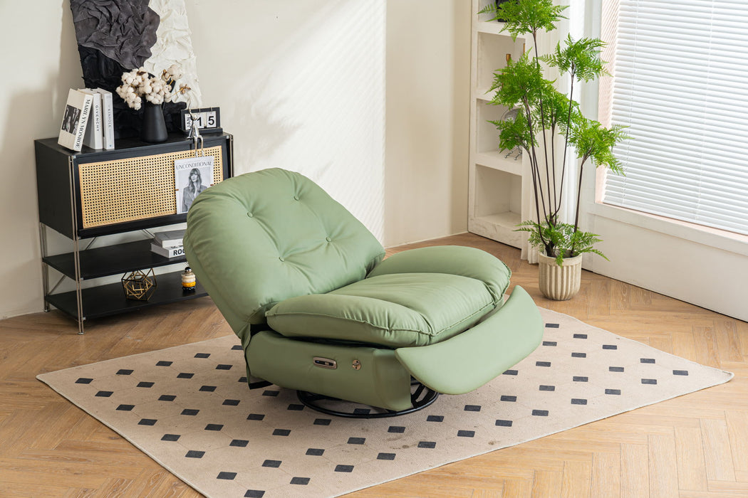 Power Recliner Swivel Glider USB Charger With Bluetooth Music Player, Sleep, Working, Game And Leisure