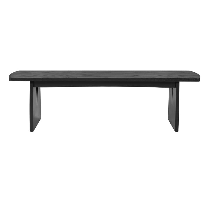 Dining Bench For Kitchen - Black