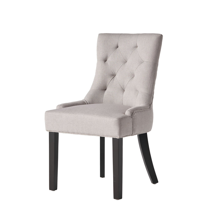 Contemporary Cheney Dining Chair Set With Tufted Design