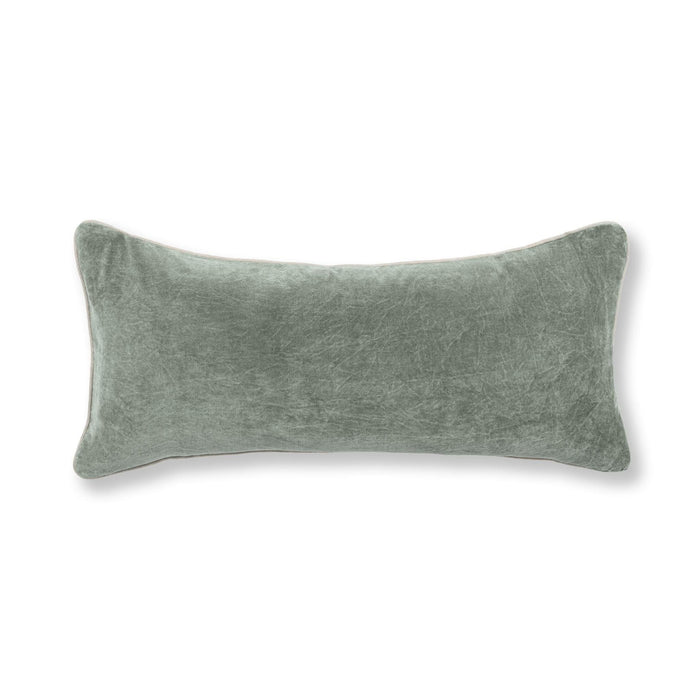Heirloom Velvet - SLD Pillow - Bay Green
