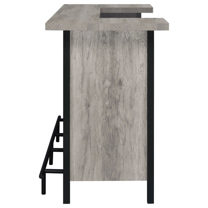 Menimen - Freestanding Bar Unit - Gray