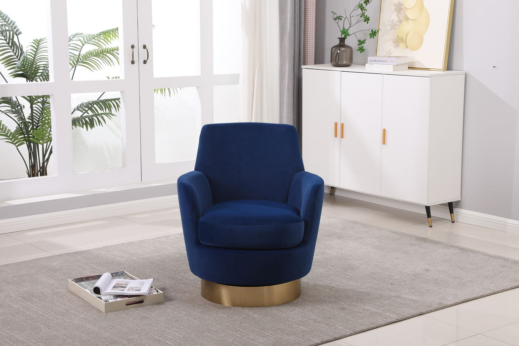 Teddy Swivel Barrel Chair, Swivel Accent Chairs Armchair For Living Room