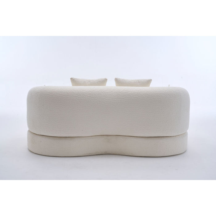 Foldable Sofa Bed, Boneless Couch Convertible Sleeper With 4 Pillows