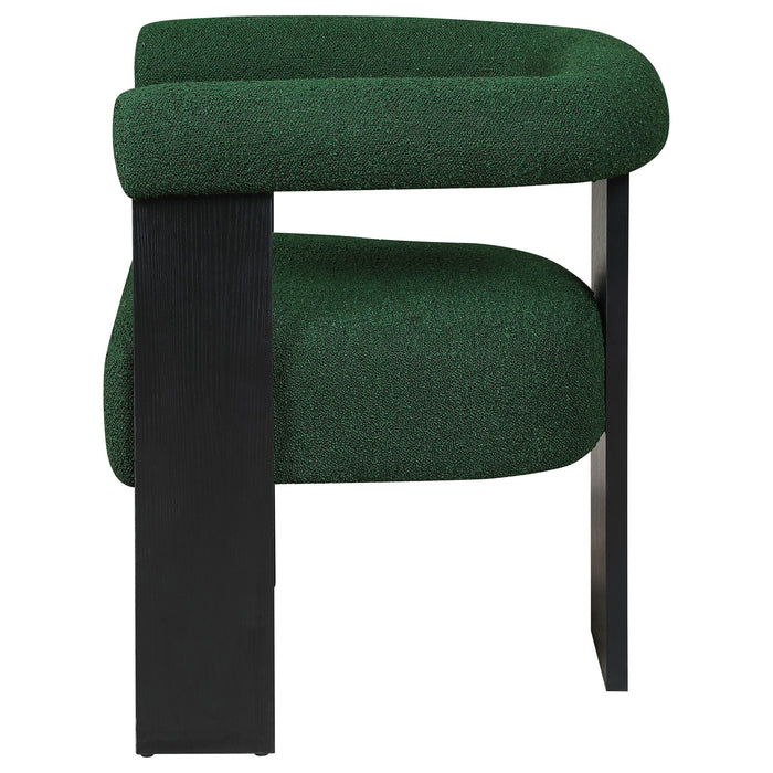 Slater - Upholstered Accent Side Chair - Green