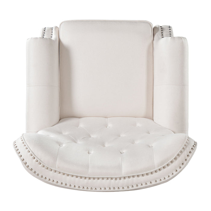 Modern Manual Push Back Recliner Chair