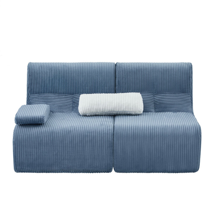 Modern Sectional Loveseat With Ergonomic Design